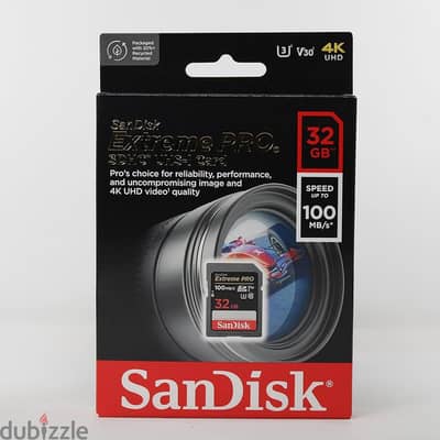 Sandisk extreme pro sdxc uhs-I card 32gb 100mg/s good & last offer