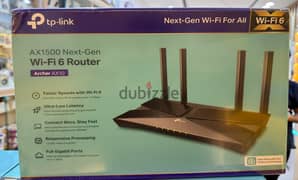 TP-Link Archer Ax10 Ax1500 wi-fu 6 router 0