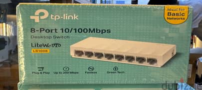 Tp-Link Ls1008 8-port 10/100mbps desktop switch 0