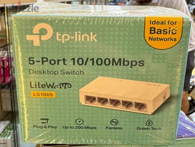 Tp-Link Ls1005 5-port 10/100mbps desktop switch amazing & best offer