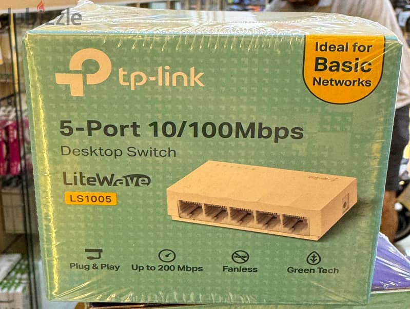 Tp-Link Ls1005 5-port 10/100mbps desktop switch amazing & best offer 0