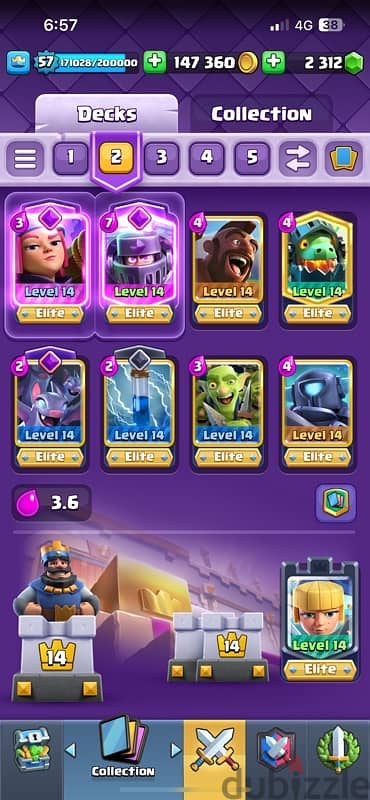 clash royale account for sale 1