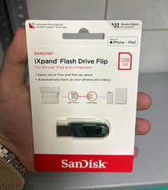 SanDisk ixpand Flash Drive Flip for iPhone 128gb exclusive & best pri 0