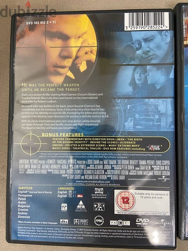 DVD The Bourne Collection 4