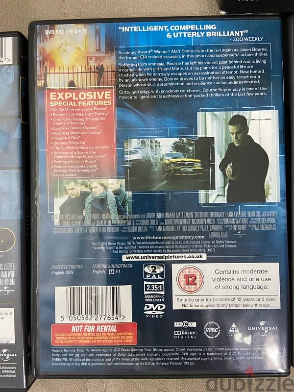 DVD The Bourne Collection 5