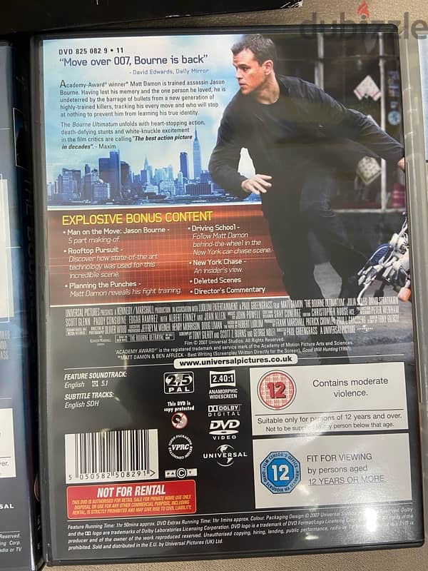 DVD The Bourne Collection 6