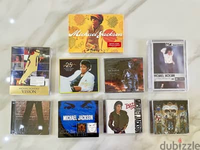 Sealed Michael Jackson original albums