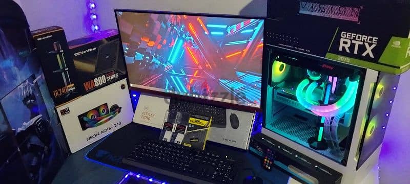 High End Gaming PC Full Setup 2