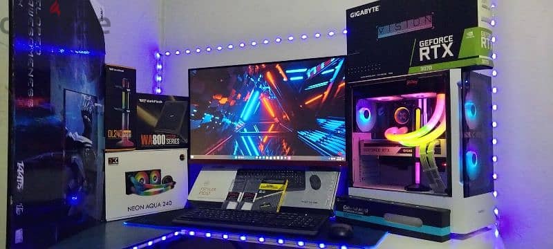 High End Gaming PC Full Setup 3