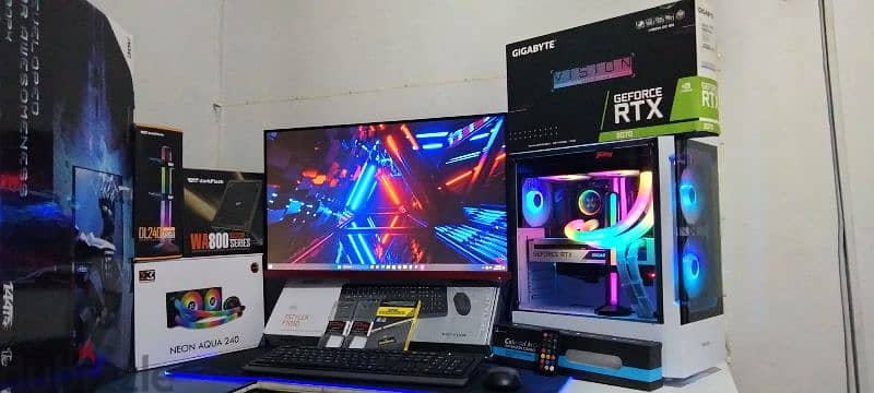 High End Gaming PC Full Setup 5