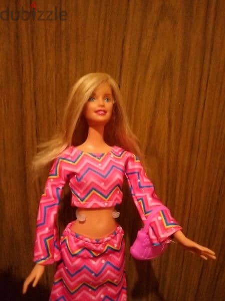 Barbie Mattel 2002 As new doll Bend legs wearing outfit +Shoes=23$ 6