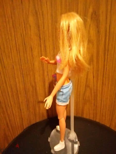 Barbie TRAINS Small TYGRE Mattel Great doll flexi legs+Outfit +Kickers 2