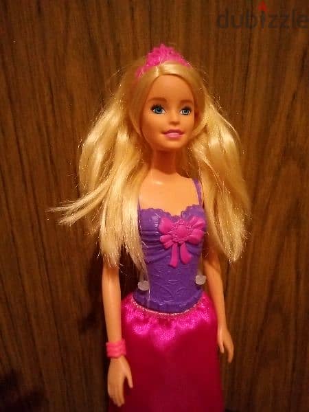 DREAMTOPIA Barbie Princess Mattel Great doll +Shoes +crown+Bracelet=18 1