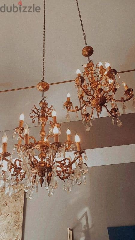 نحاس ثقيل chandelier 0