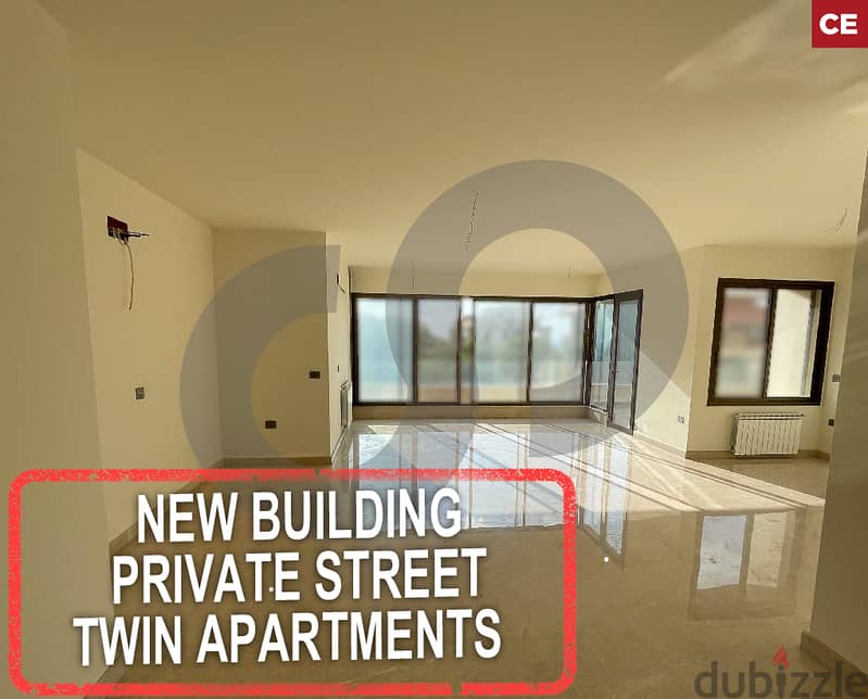 New building, private street,Naccache, Metn/نقاش, متن REF#CE113434 0