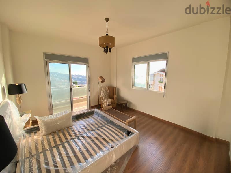 Apartment for sale in Rabieh/ Amazing View/ Furnished 16