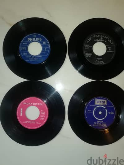 45t 7" vinyl any for 200k LL in v good cond