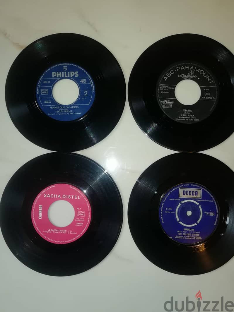 45t 7" vinyl any for 200k LL in v good cond 0