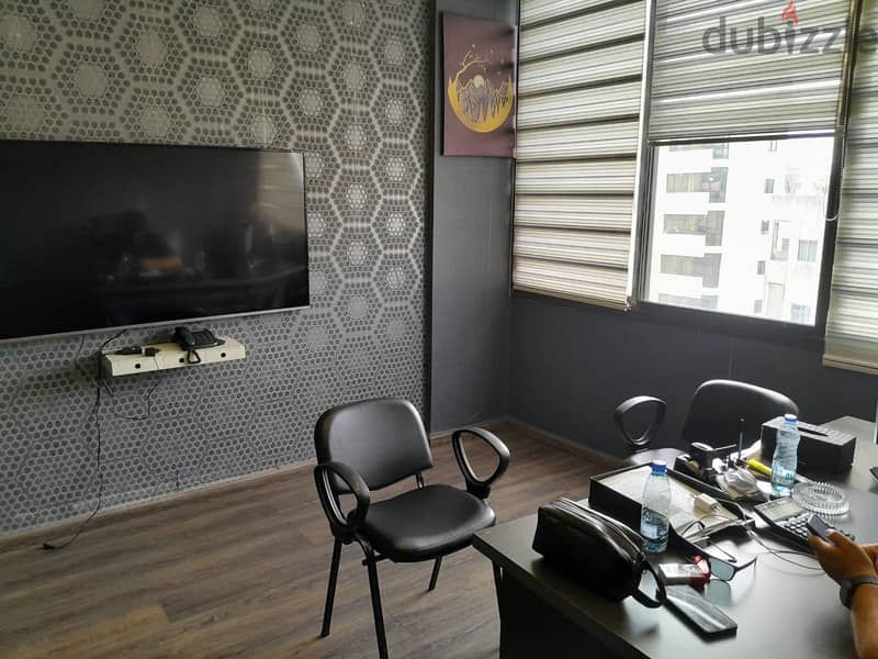 Office for rent in a Prime location in Ain Remaneh | 76 Sqm 0