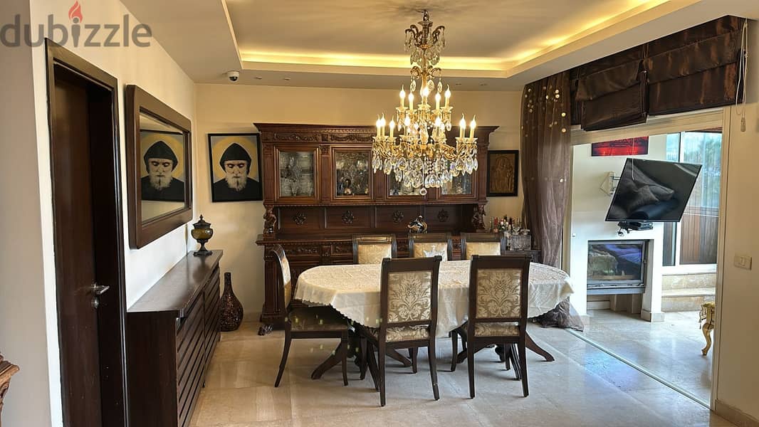 FULLY FURNISHED APARTMENT IN MAR TAKLA PRIME (250Sq) 3 BEDS, (HAR-198) 4