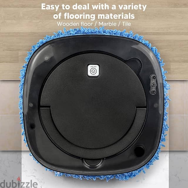 Floor Cleaning Robot with Water Tank and 2 Mopping Cloths 1