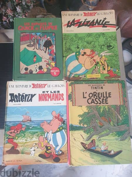 vintage 16 books comics and bande dessinee,in good condition 4