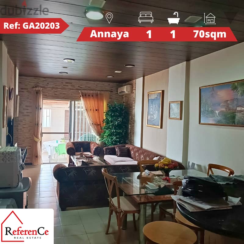 Apartment for sale in Annaya شقة للبيع في عنايا 0