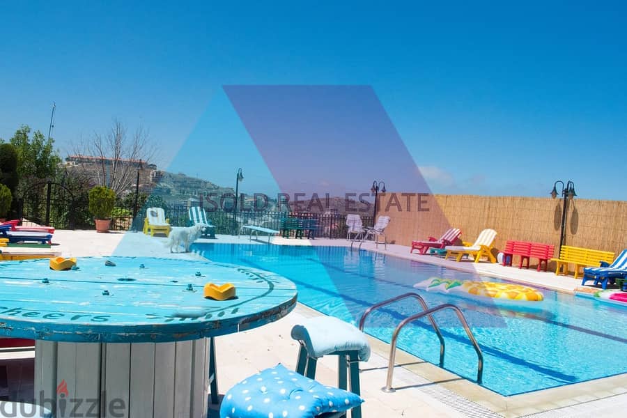 A Quadroplex 1000 m2 Villa +Garden ,Terrace &Pool for sale in Bhamdoun 1