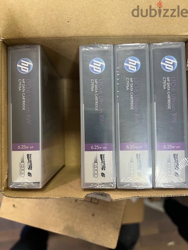 HP LTO-6 Ultrium 6.25 TB RW Data Tape 0