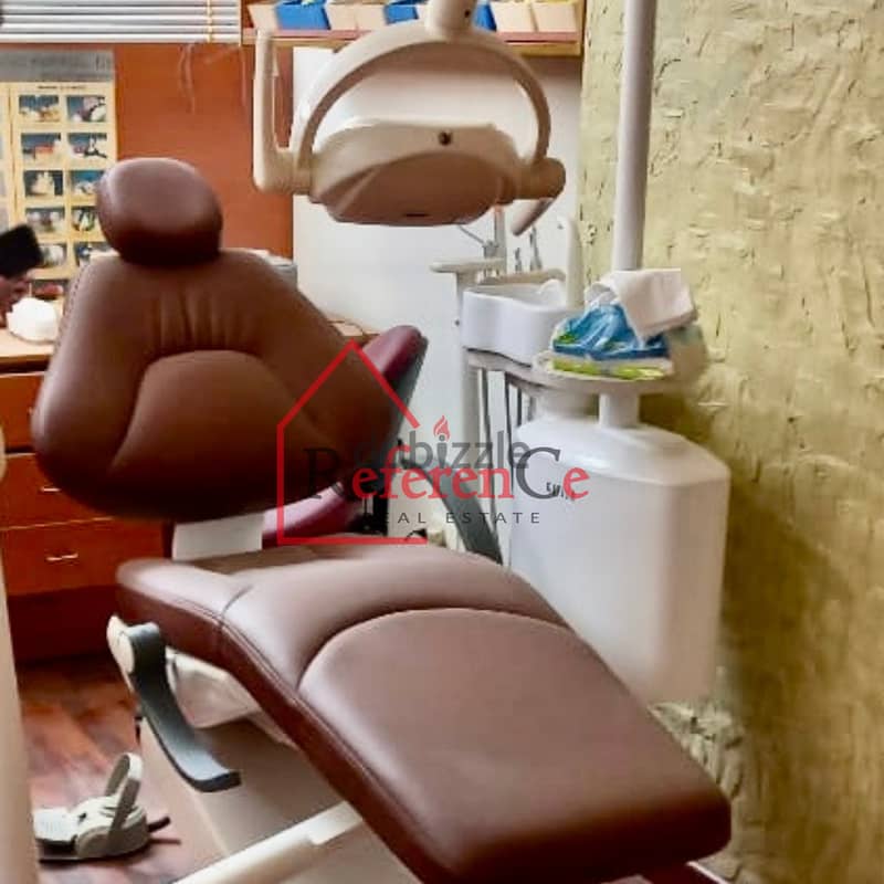 Equiped clinic for rent in Zouk Mikaelعيادة مجهزة للايجار في زوق مكايل 2