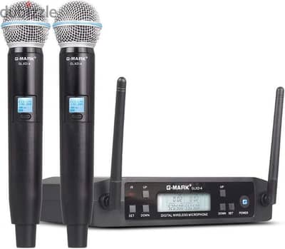 GlxD4 dual wireless microphone