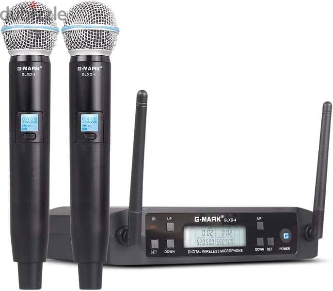 GlxD4 dual wireless microphone 0