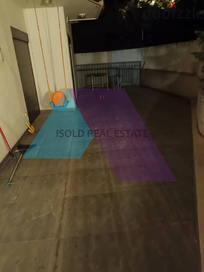 A 240 m2 apartment with 100 m2 terrace for sale in Ain Saadeh 10