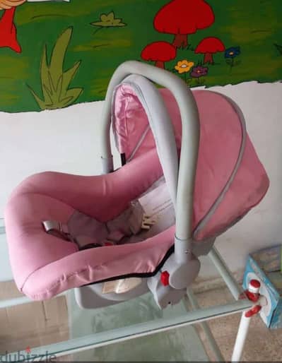 Pink Car Seat and Stroller Set for Girls – Stylish & Safe!