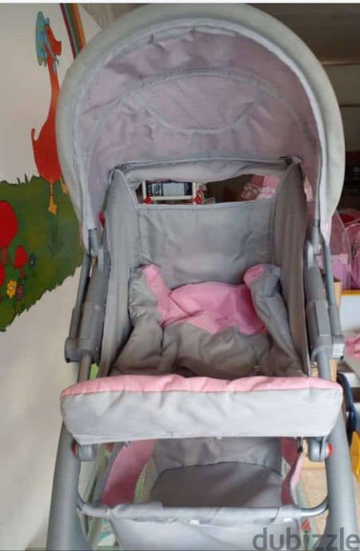 Pink Car Seat and Stroller Set for Girls – Stylish & Safe! 2