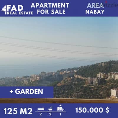 Apartement For Sale in Nabay شقة للبيع في نابيه