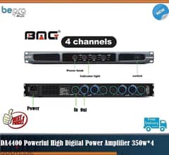 DA4400 Powerful High Digital Power Amplifier 350w*4 Professional Amp 0