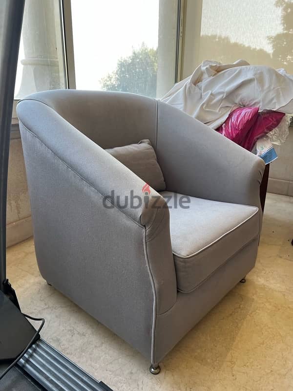 stylish grey couch 1