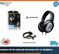 Sennheiser HD 201 Lightweight Closed-back Over-ear Headphones 0