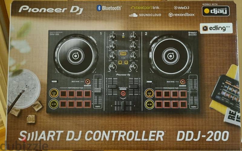 smart DJ controller Pioneer DDJ-200 1