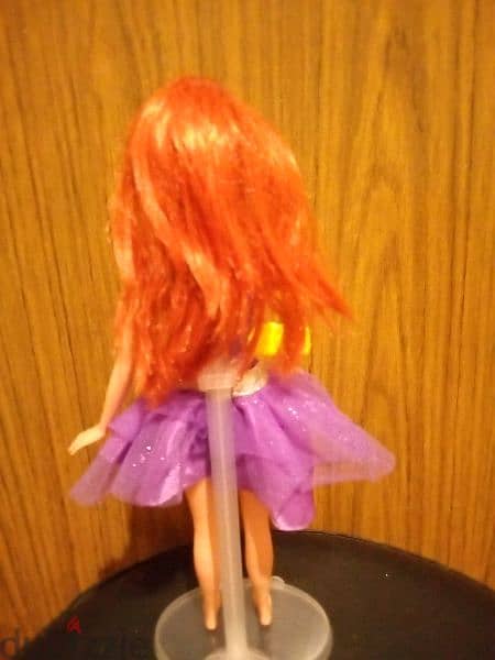 BATH SWIM Barbie RED HAIR great doll molded swim wear +skirt +bag=16 5