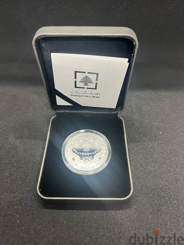 Banque Du Liban Zodiac Silver Coin – Libra 2