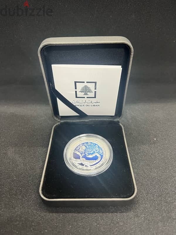 Banque Du Liban Zodiac Silver Coin – Scorpio 1