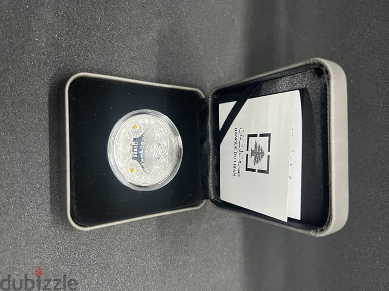 Banque Du Liban Zodiac Silver Coin – Taurus 2