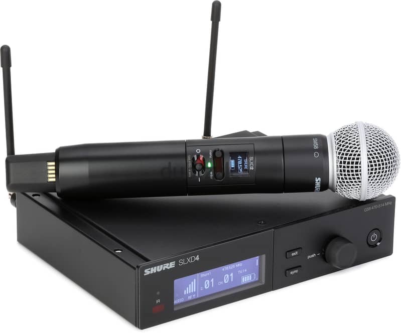 Shure SLX-D/Nexadyne Digital Wireless Microphone System 2