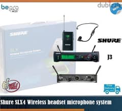 Shure SLX4 Wireless Headset Microphone system 0