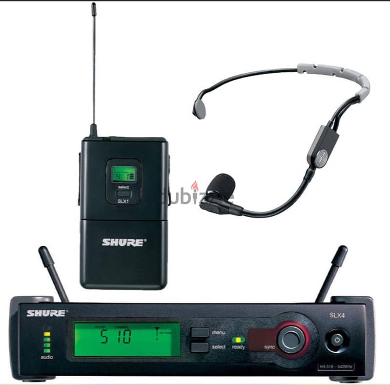 Shure SLX4 Wireless Headset Microphone system 1