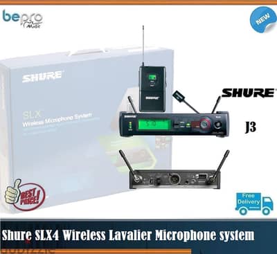 Shure SLX4 Wireless Lavalier Microphone system