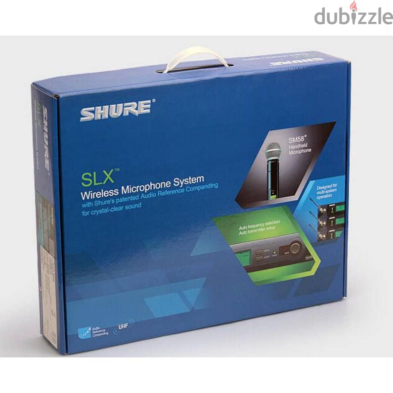 Shure SLX4 Wireless Lavalier Microphone system 1