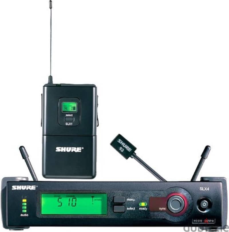 Shure SLX4 Wireless Lavalier Microphone system 2